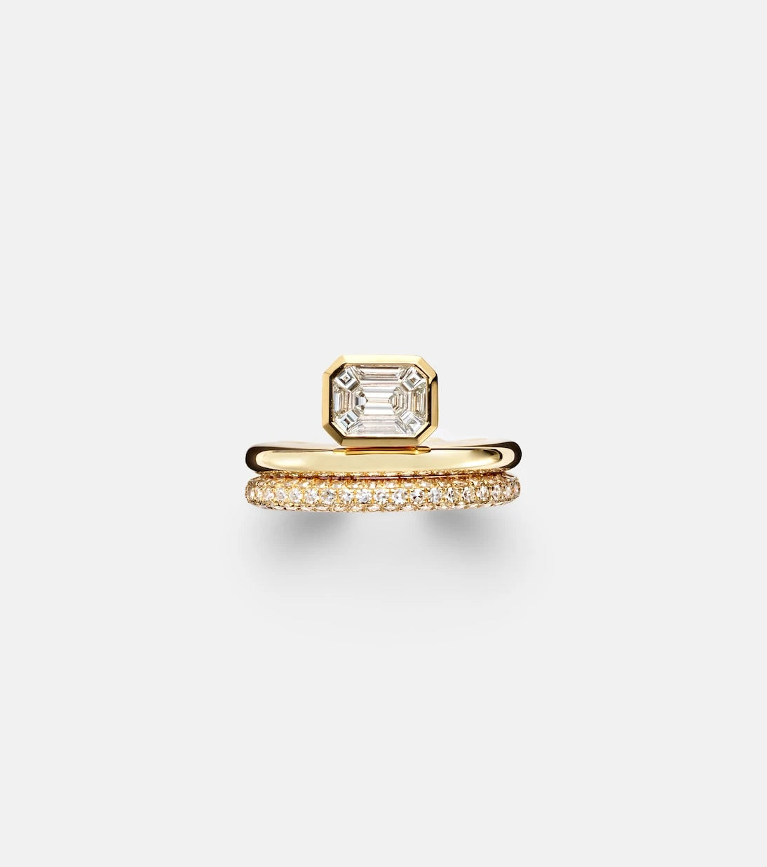 Shay Jewelry - سوار أذن من الذهب عيار 18 قيراطًا مرصّع بالألماس