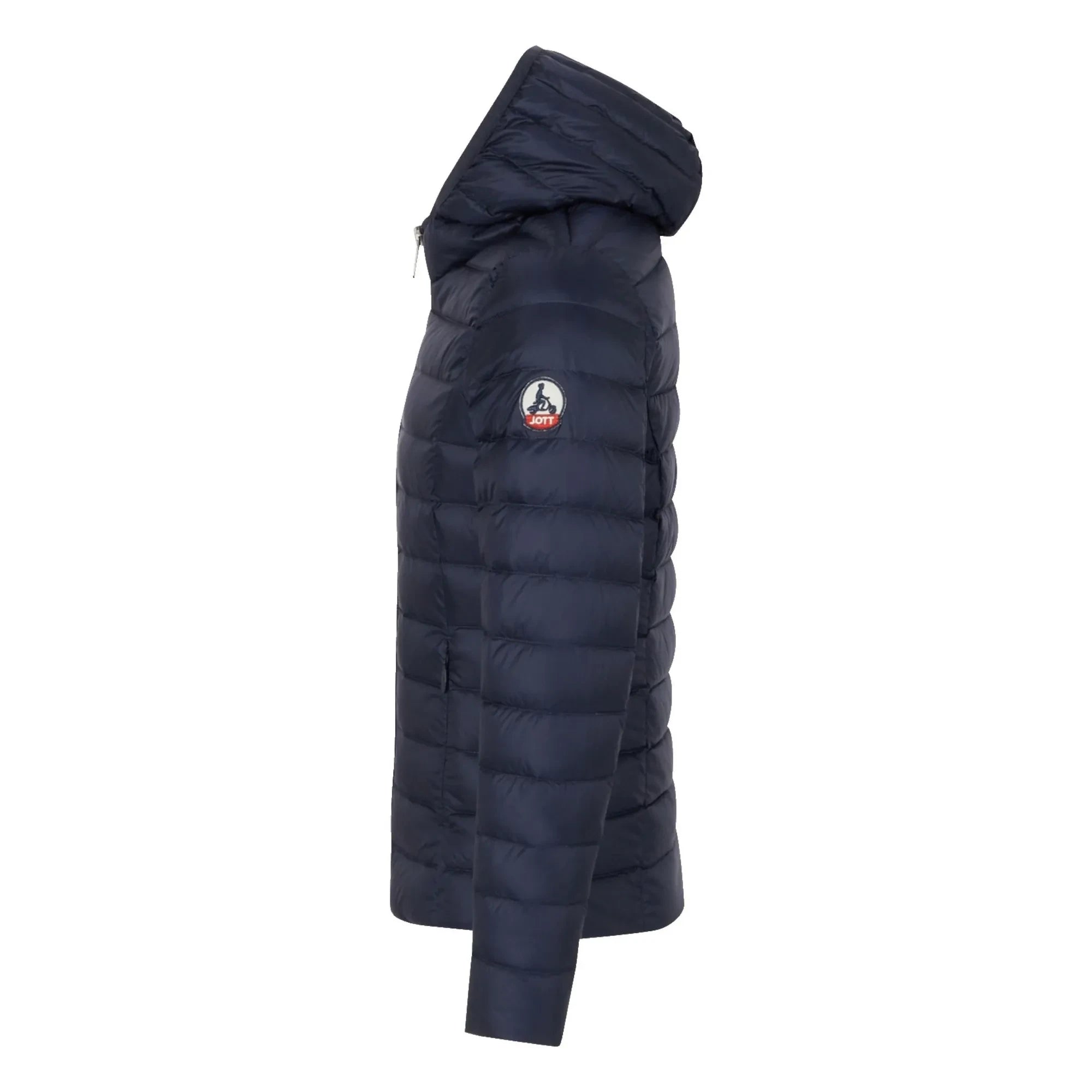 Jott - Carla Hooded Down Jacket | Navy blue
