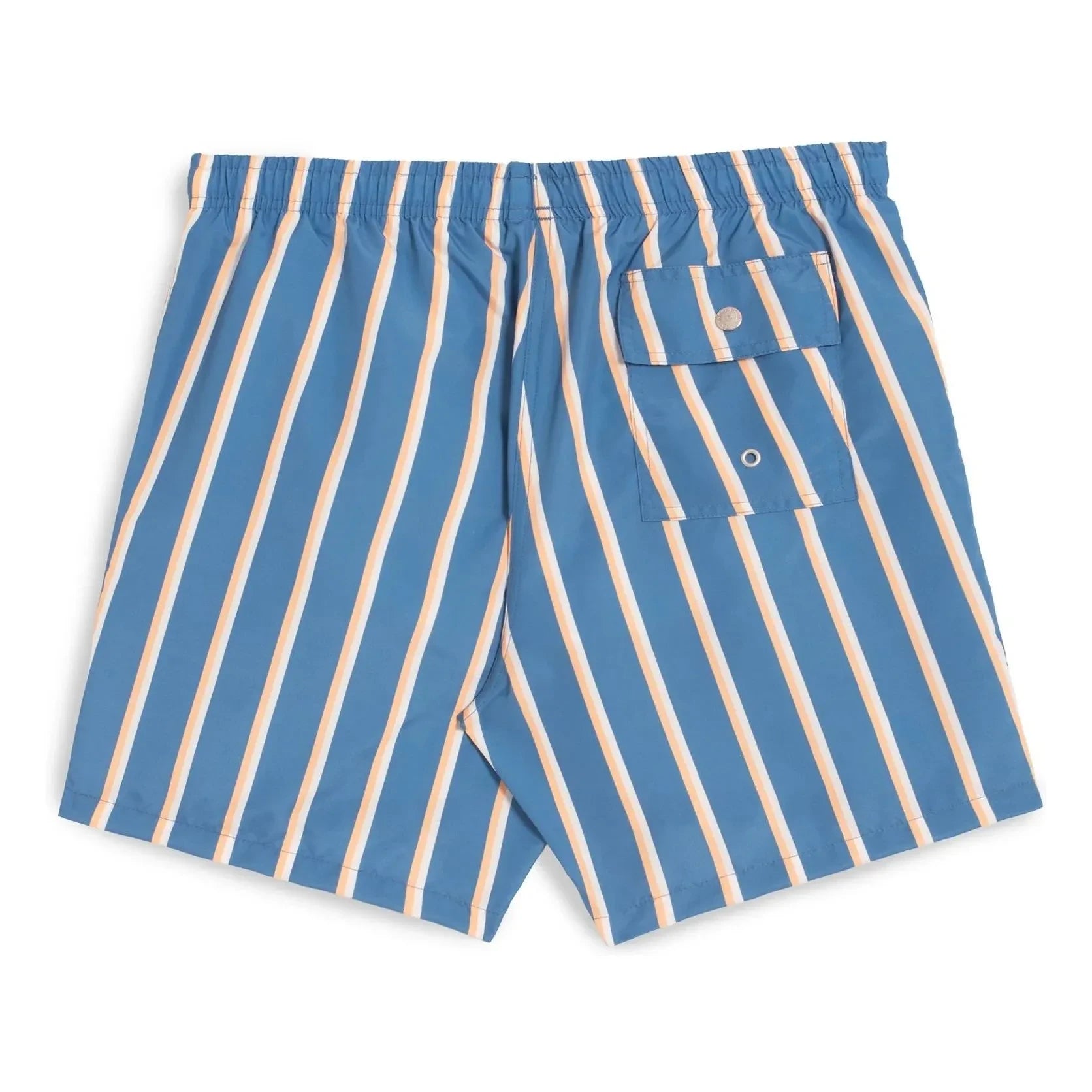 Bather - Striped Swim Shorts | Blue