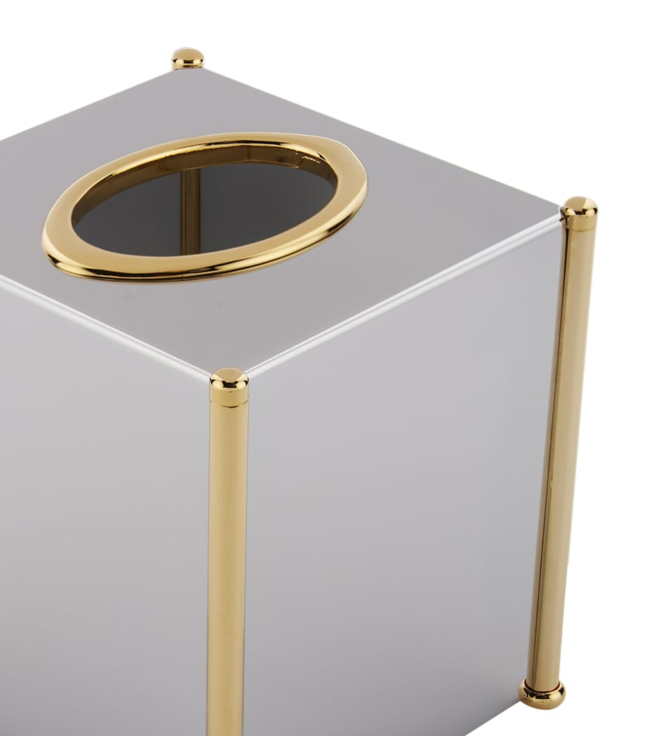 Cylinder Square Tissue Box