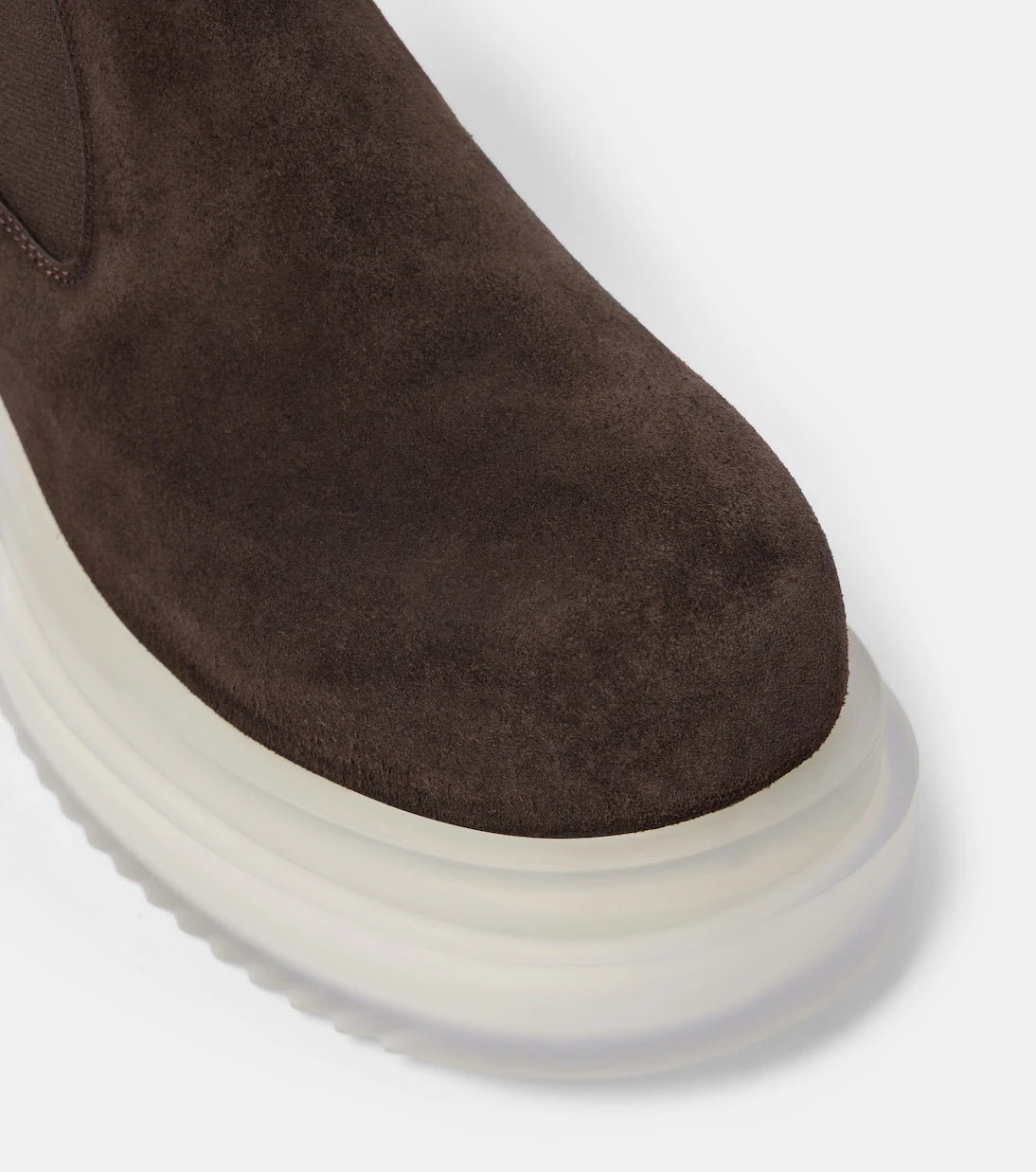 Rick Owens - Beatle suede ankle boots