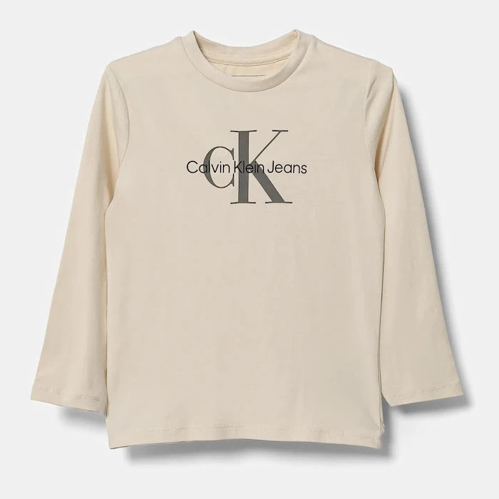 Детска блуза с дълги ръкави Calvin Klein Jeans