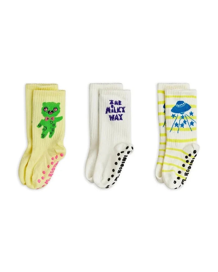 Детски чорапи Mini Rodini The milky way (3 чифта)