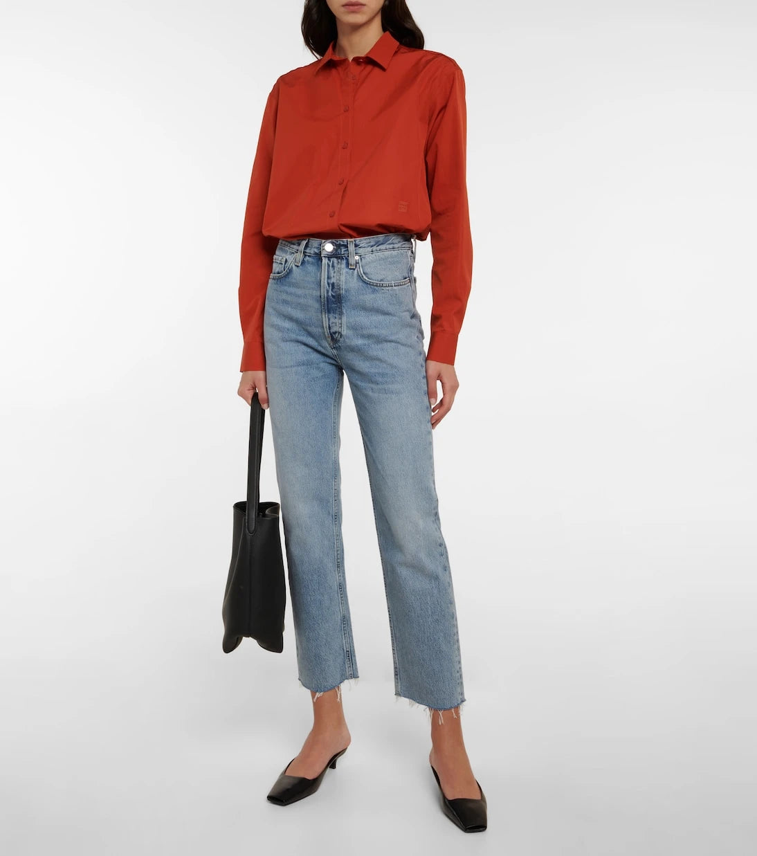 Toteme - High-rise straight jeans