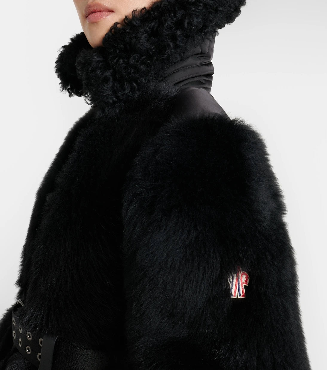 Moncler Grenoble - Valdivian shearling down jacket
