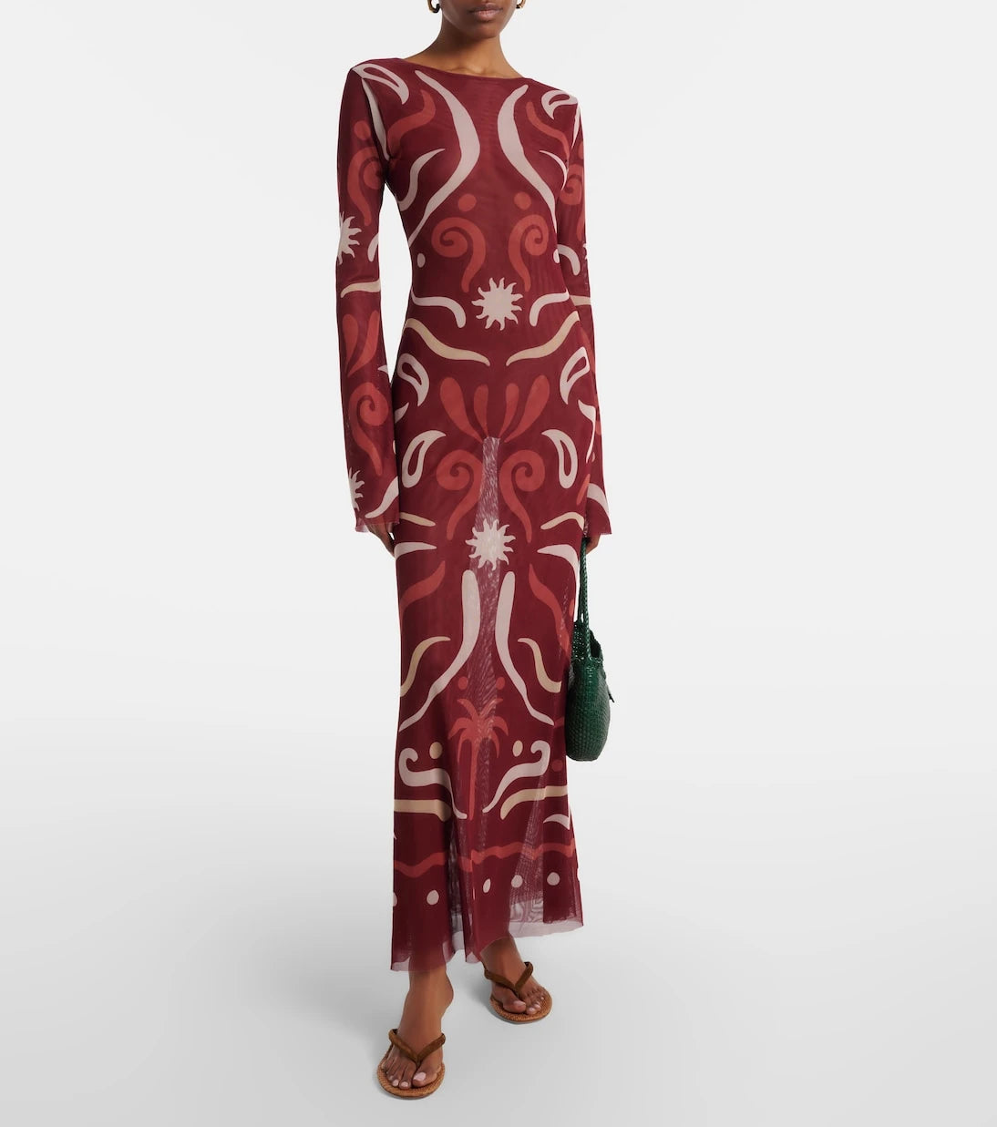 Cala de la Cruz - Amay printed maxi dress