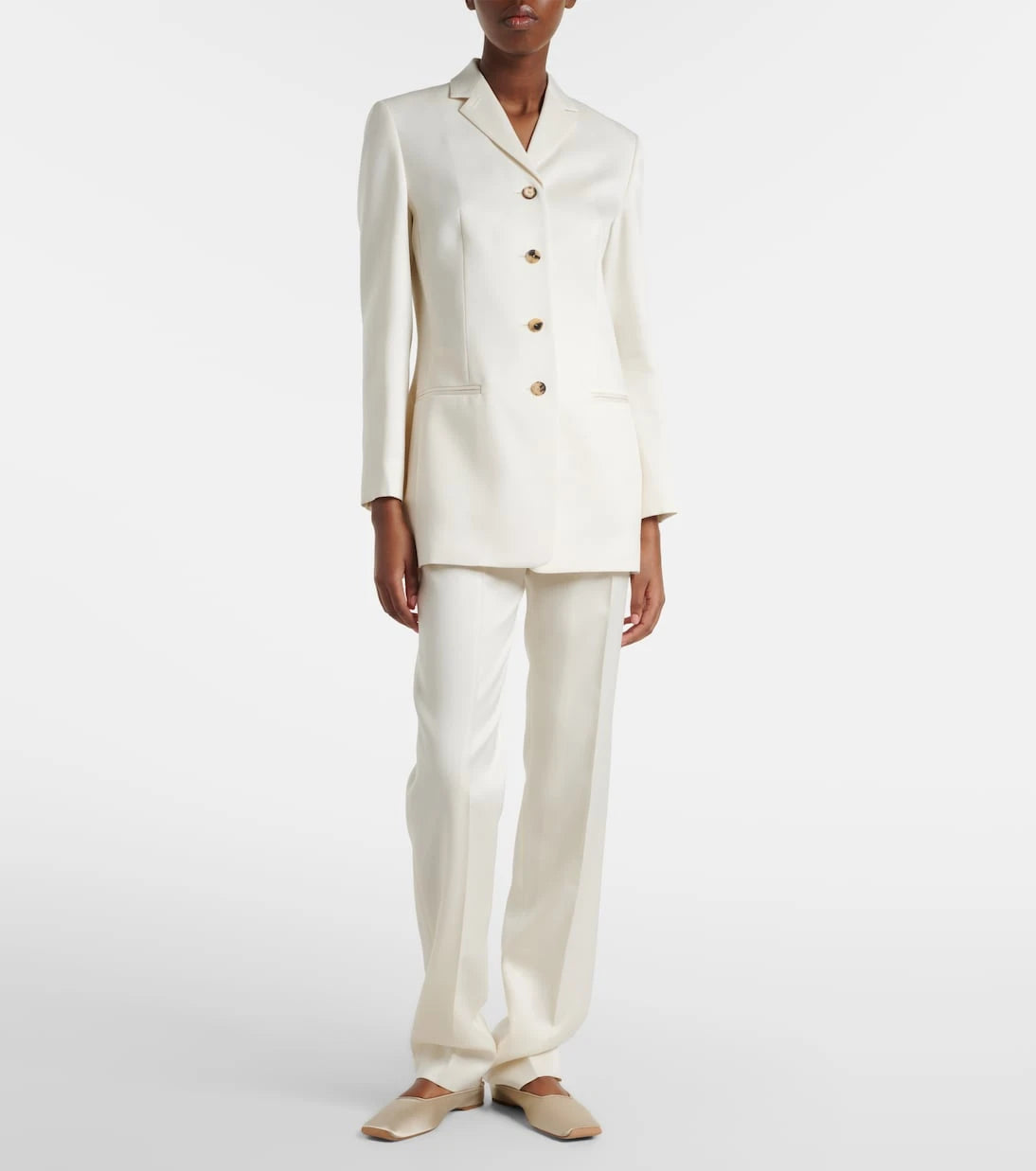 Calvin Klein Collection - Adrian wool and silk blazer