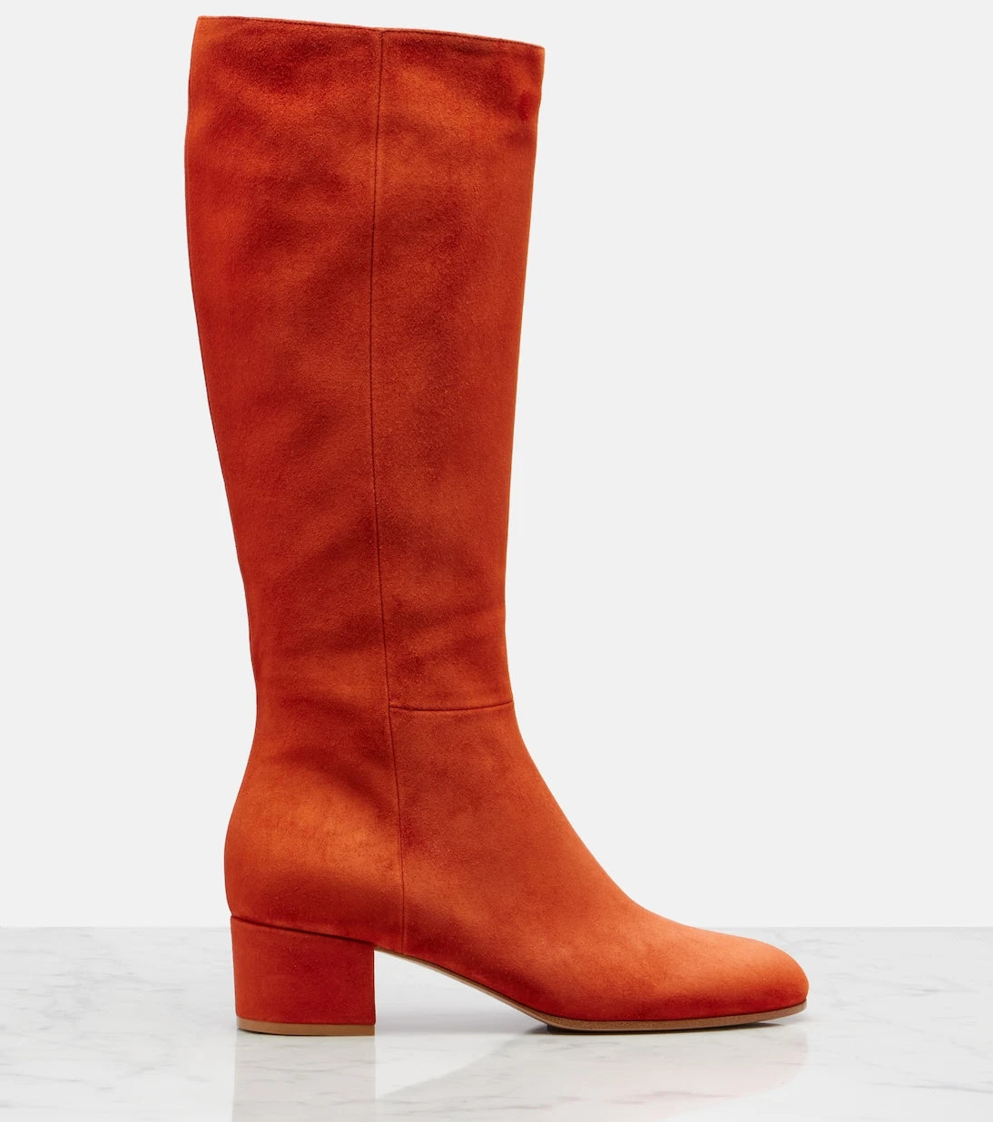 Gianvito Rossi - Joelle suede knee-high boots