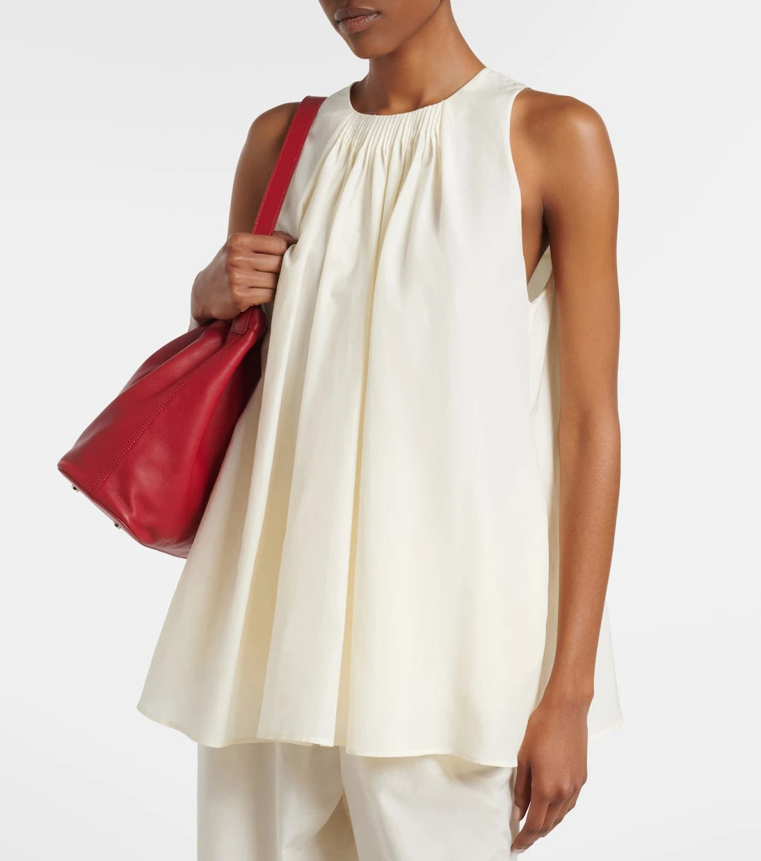 Loulou de Saison - Liao cotton and silk top