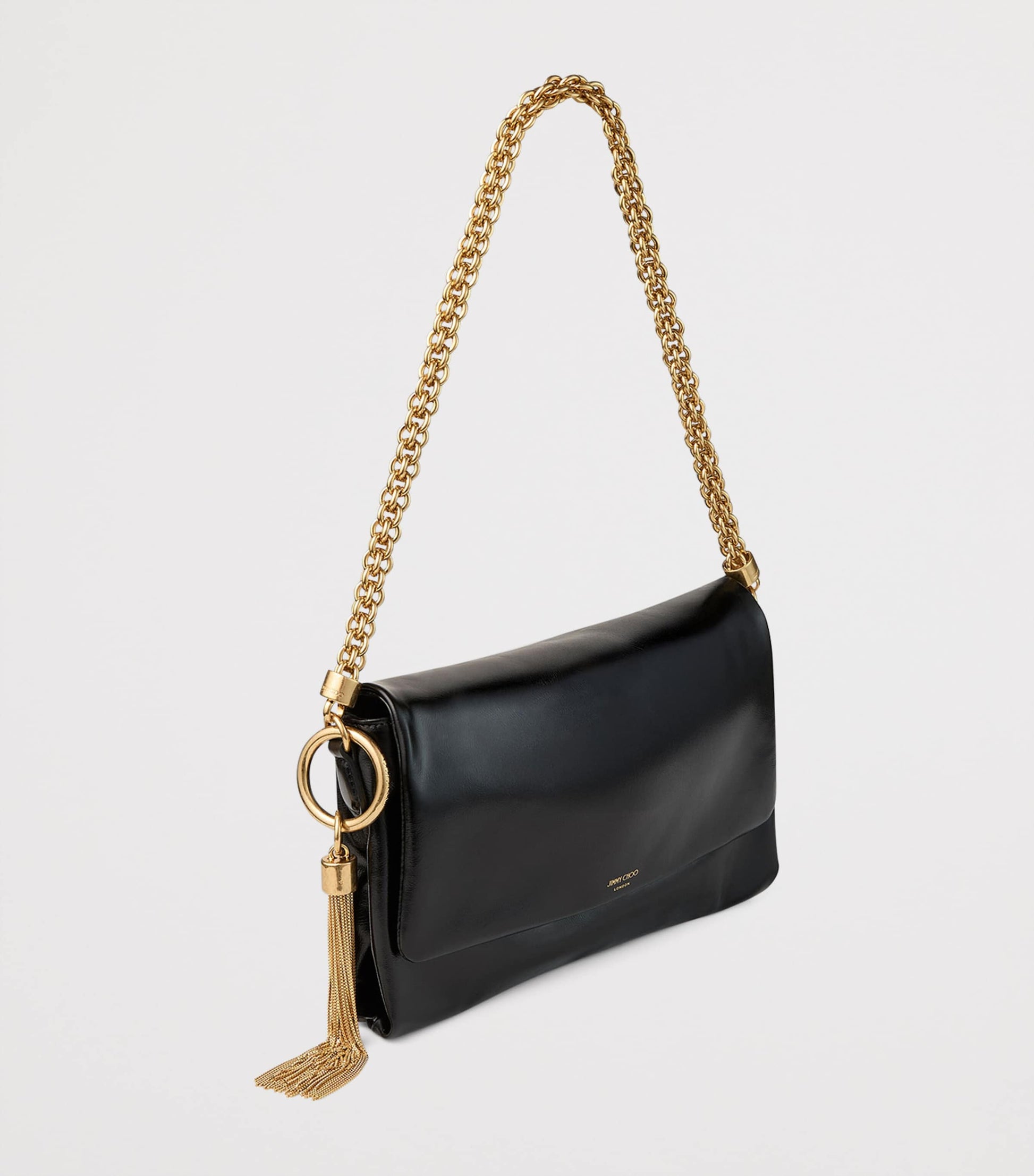 Jimmy Choo Multi Leather Callie Flap Shoulder Bag