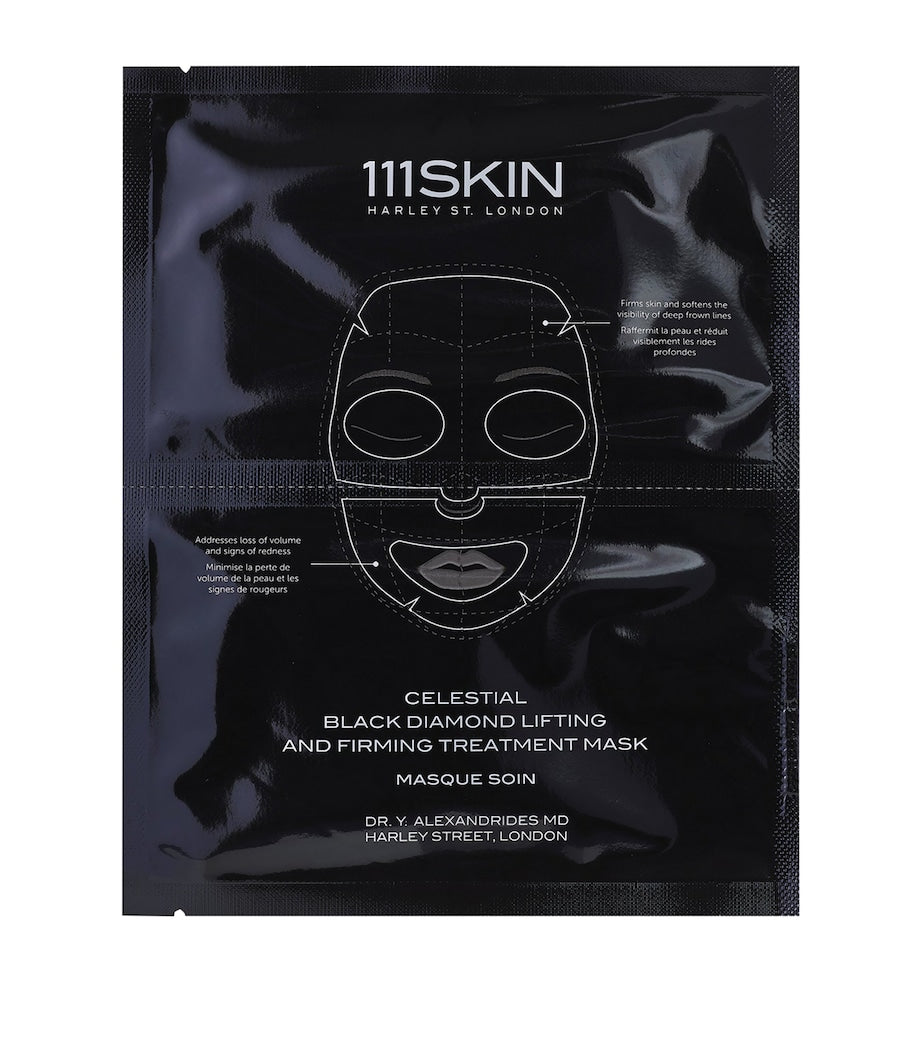 111Skin Celestial Black Diamond Lifting and Firming Treatment Mask Set (5 x 31ml)