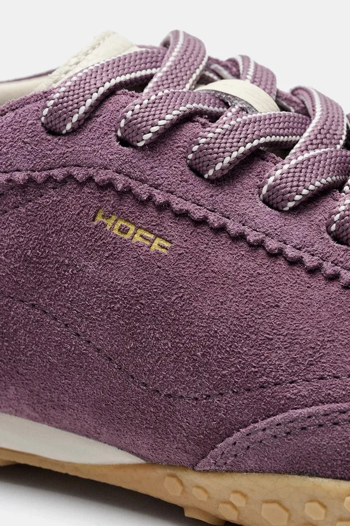Hoff BRIDGE FL AUBERGINE маратонки дамски от велур