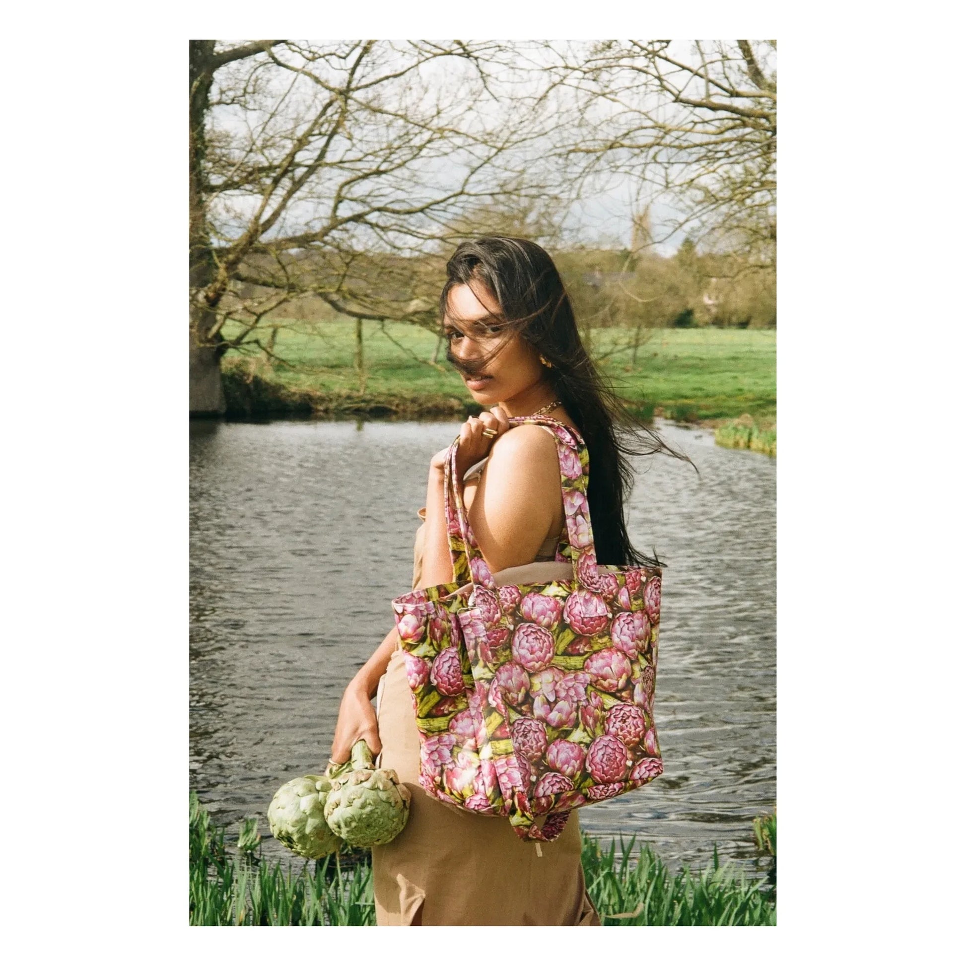 Kabas - Grocery bag with isothermal lining | Pink