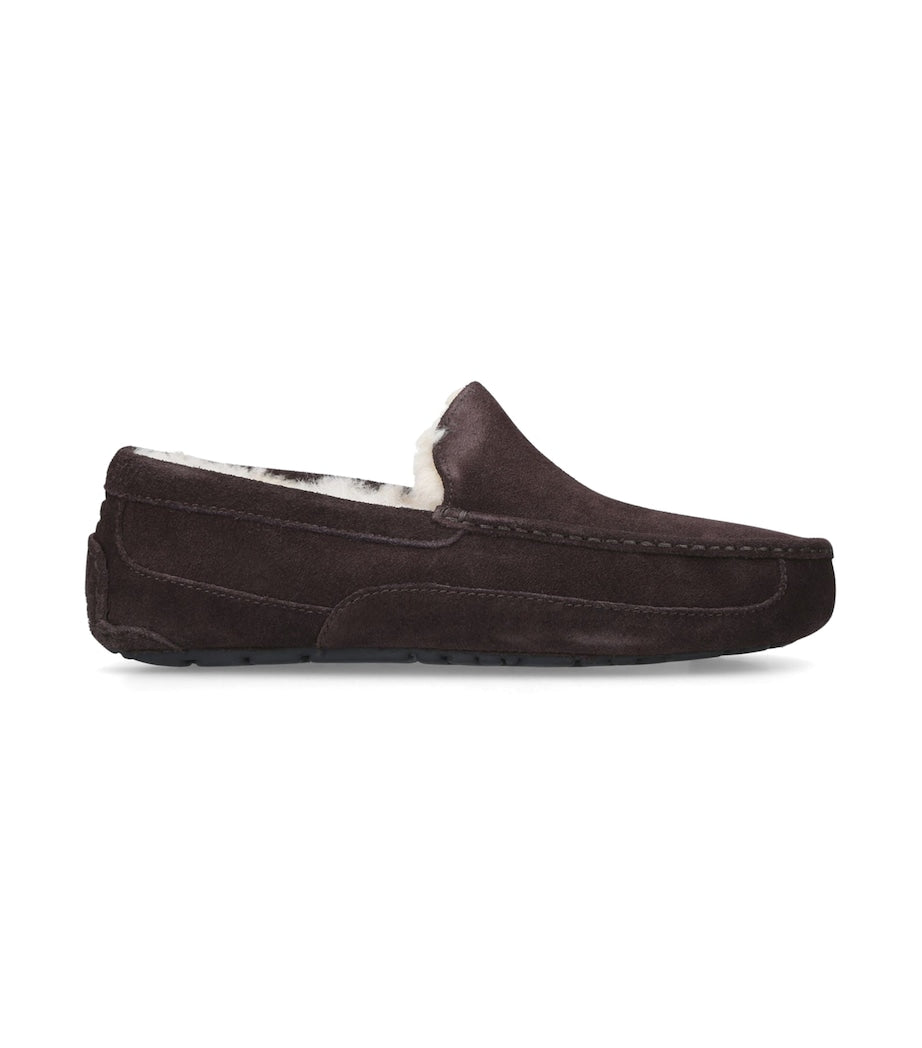 Suede Ascot Slippers
