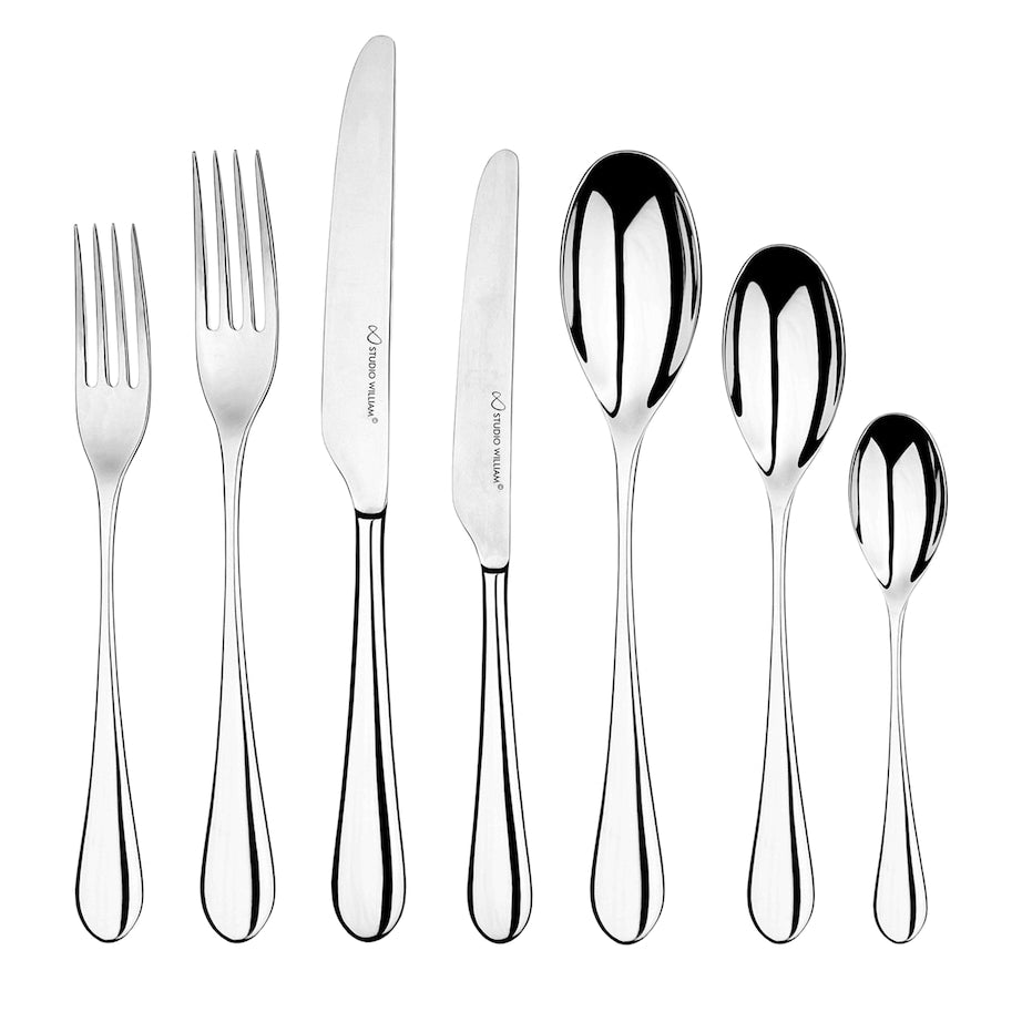Mulberry Mirror 56-Piece Cutlery Set
