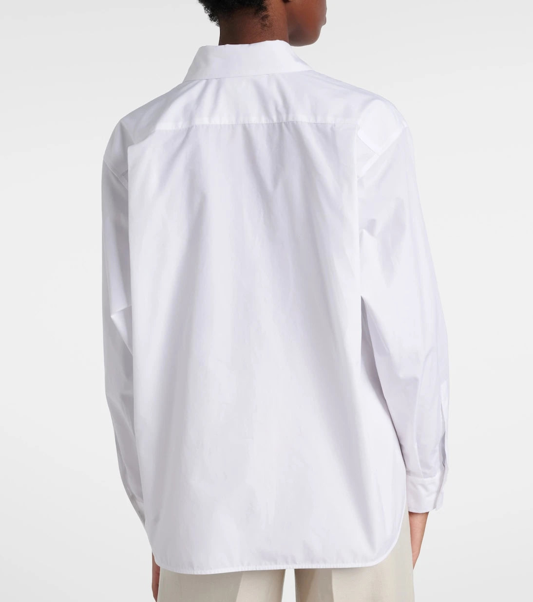 Max Mara - Tenue cotton poplin shirt