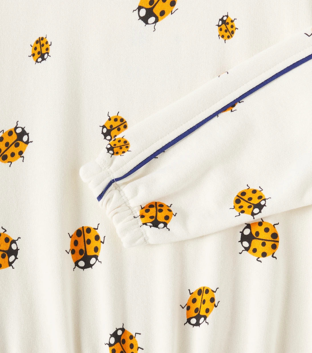 Mini Rodini - Ladybugs cotton jersey sweatshirt
