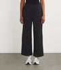 Varley Black FreeSoft Wide-Leg Sweatpants