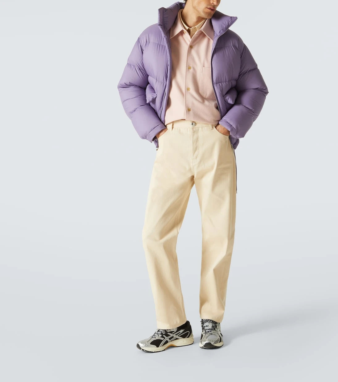 Auralee - Wool flannel overshirt