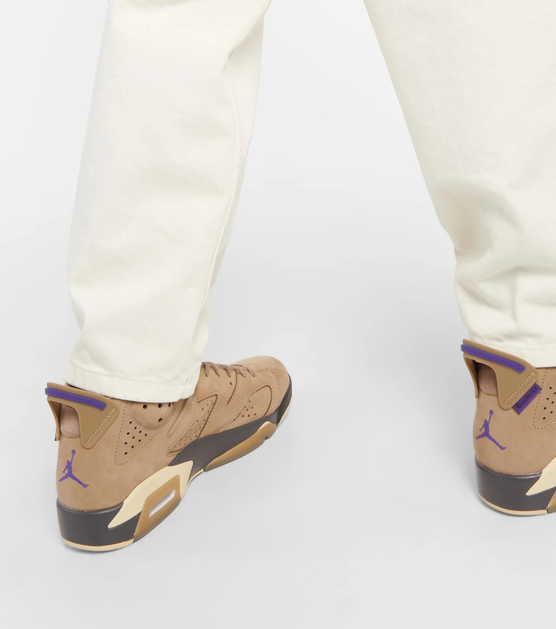 Nike - Air Jordan 6 Retro suede sneakers