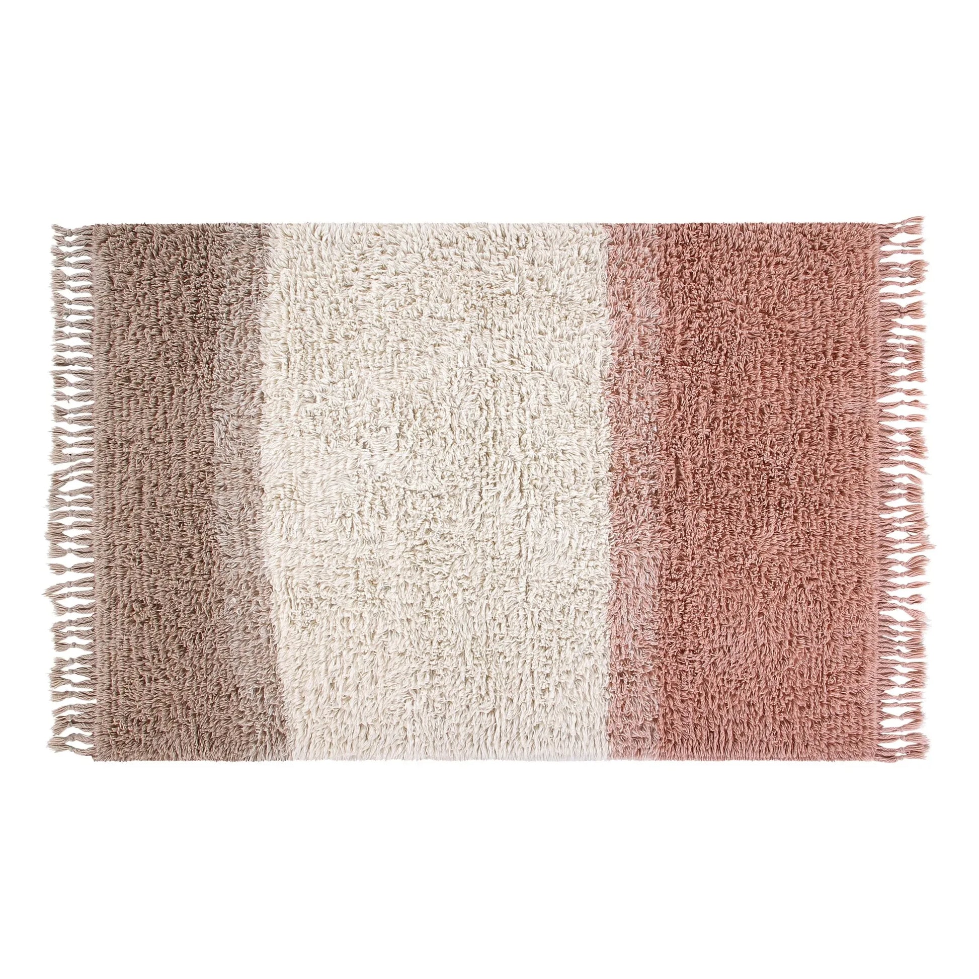 Lorena Canals - Sounds of Summer Wool Rug | Pink