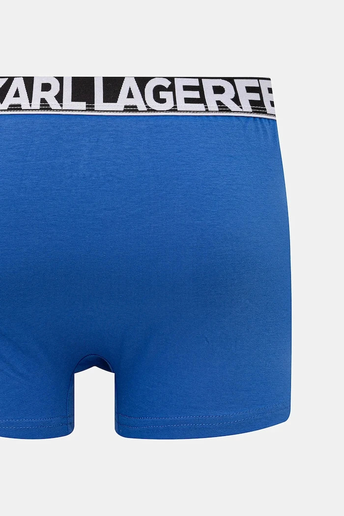Karl Lagerfeld erkek pamuk ve elastan boxer 3'lü