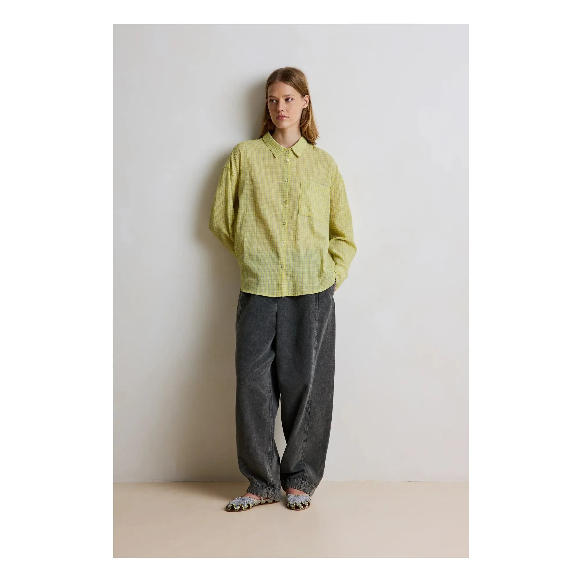 Hod - Barnabé Cotton Carrot Pants | Black