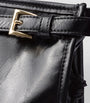 Prada Black Large Leather Bonnie Top-Handle Bag