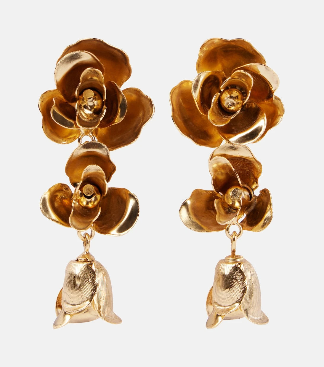 Jennifer Behr - Amyrin Small gold-plated drop earrings