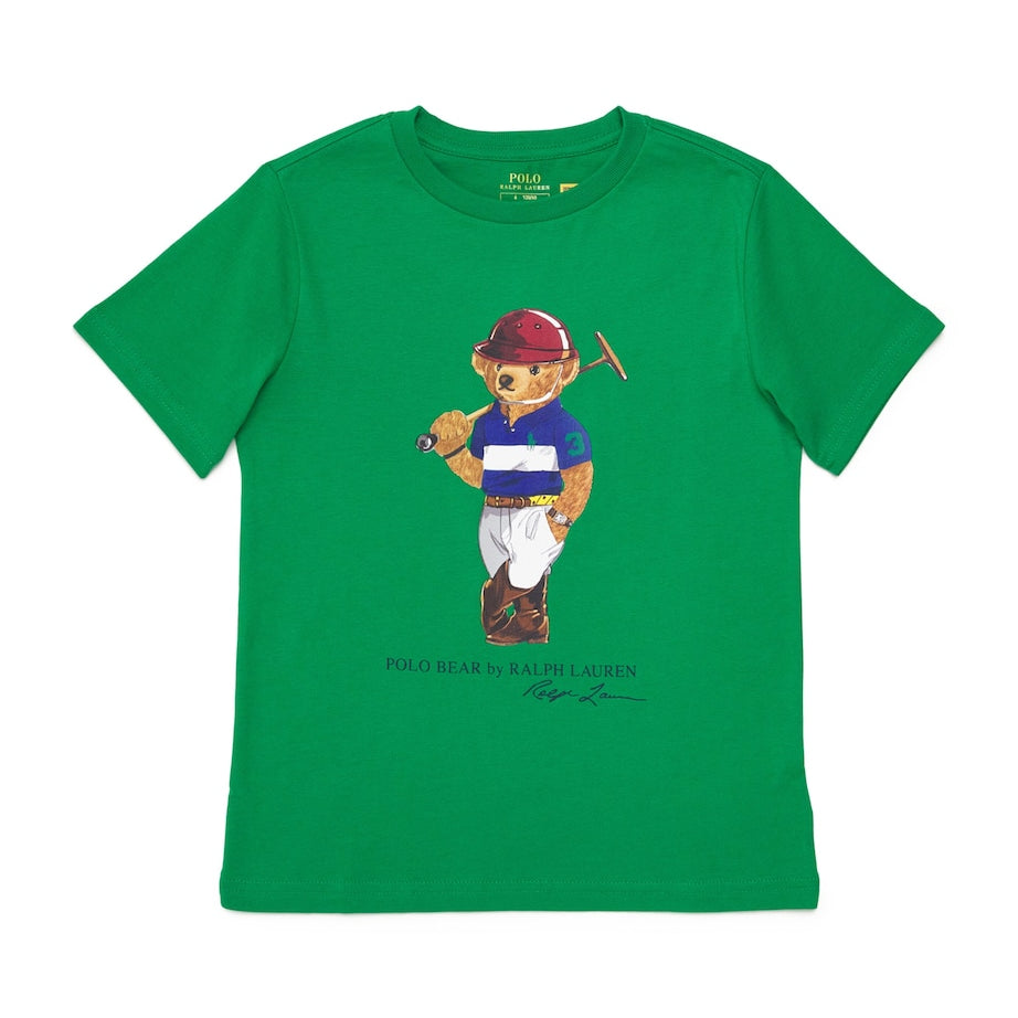 Ralph Lauren Kids Cotton Polo Bear T-Shirt (6-14 Years)