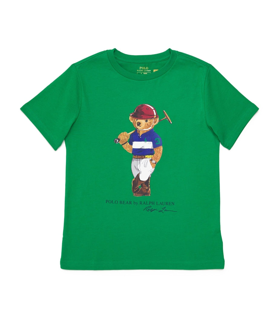 Ralph Lauren Kids Cotton Polo Bear T-Shirt (6-14 Years)