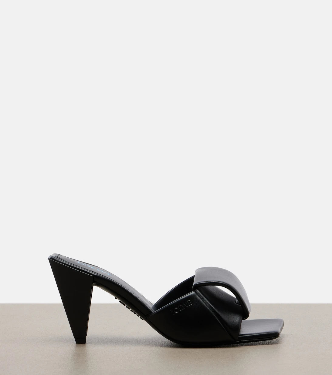 Loewe - Origami leather mules