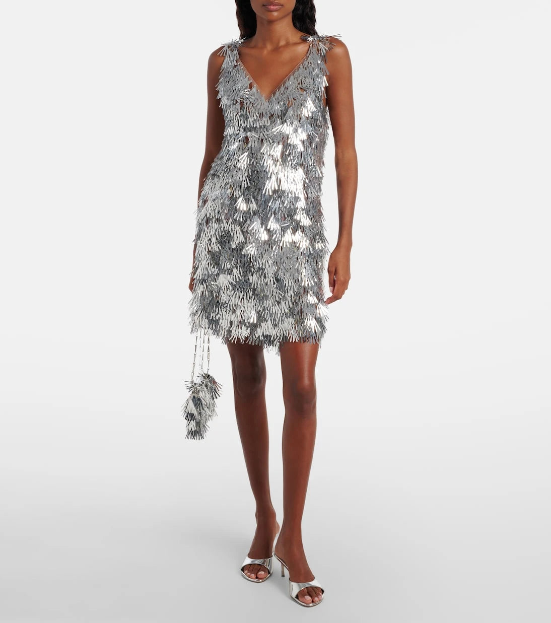 Rabanne - Embellished minidress