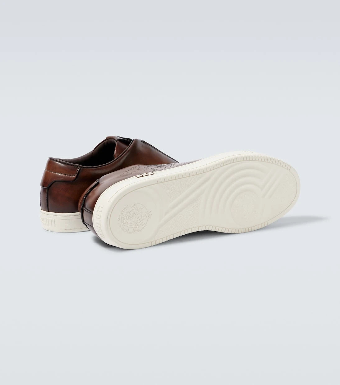 Berluti - Playtime leather slip-on sneakers