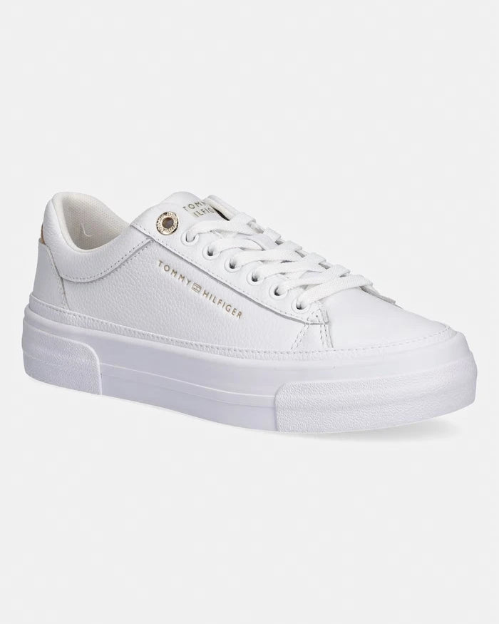 Tommy Hilfiger TH PLATFORM SNEAKER TUMBLED LTR Yüksek Spor Ayakkabı