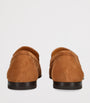Suede Moccasino Penny Loafers