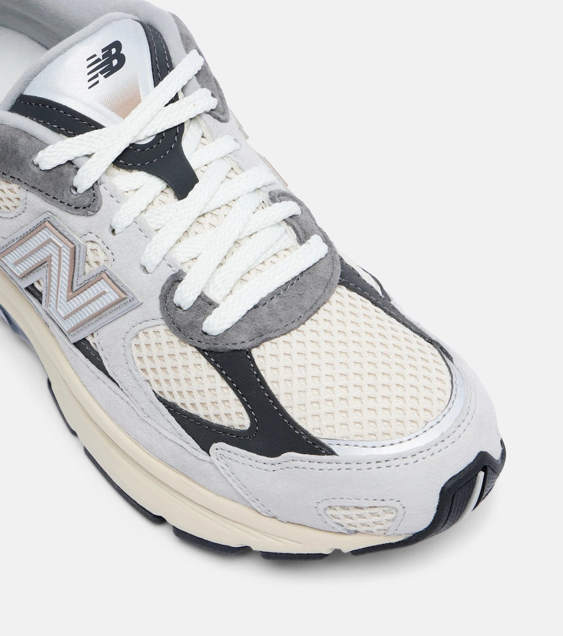 New Balance - 2010 leather and mesh sneakers