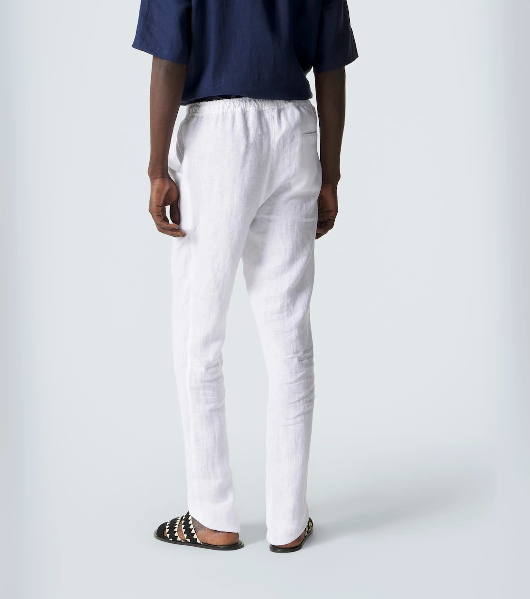 Kiton - Linen slim pants