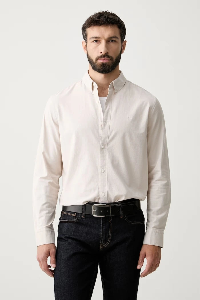 Calvin Klein Jeans erkek pamuklu elastan gömlek