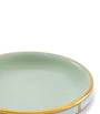 GINORI 1735 Porcelain Colonna Diva Verde Butter Dish (10cm)