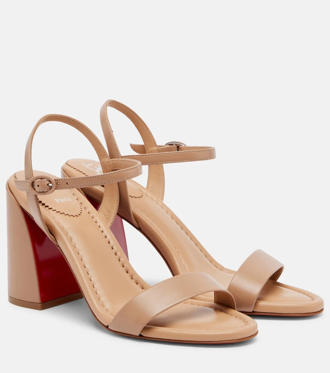 Christian Louboutin - Jane leather sandals
