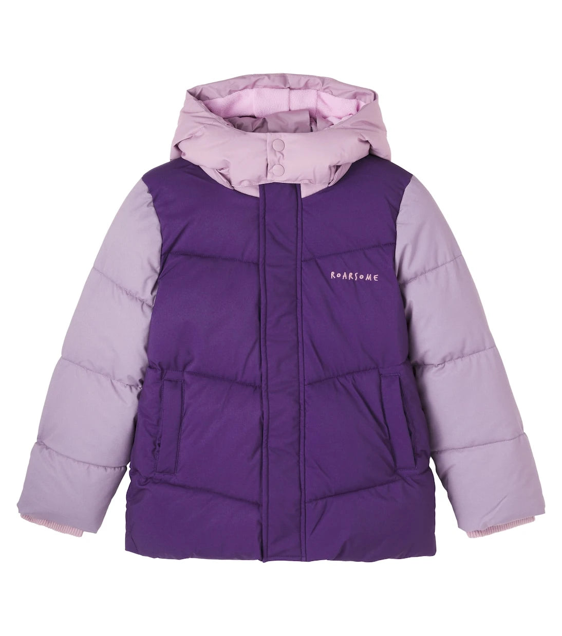 Roarsome - Colorblocked puffer jacket