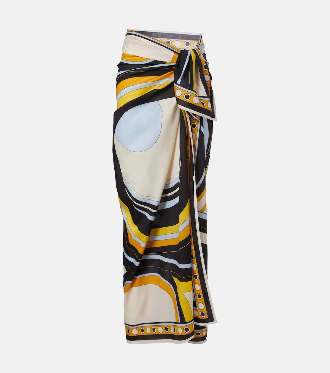 La DoubleJ - Printed cotton beach cover-up