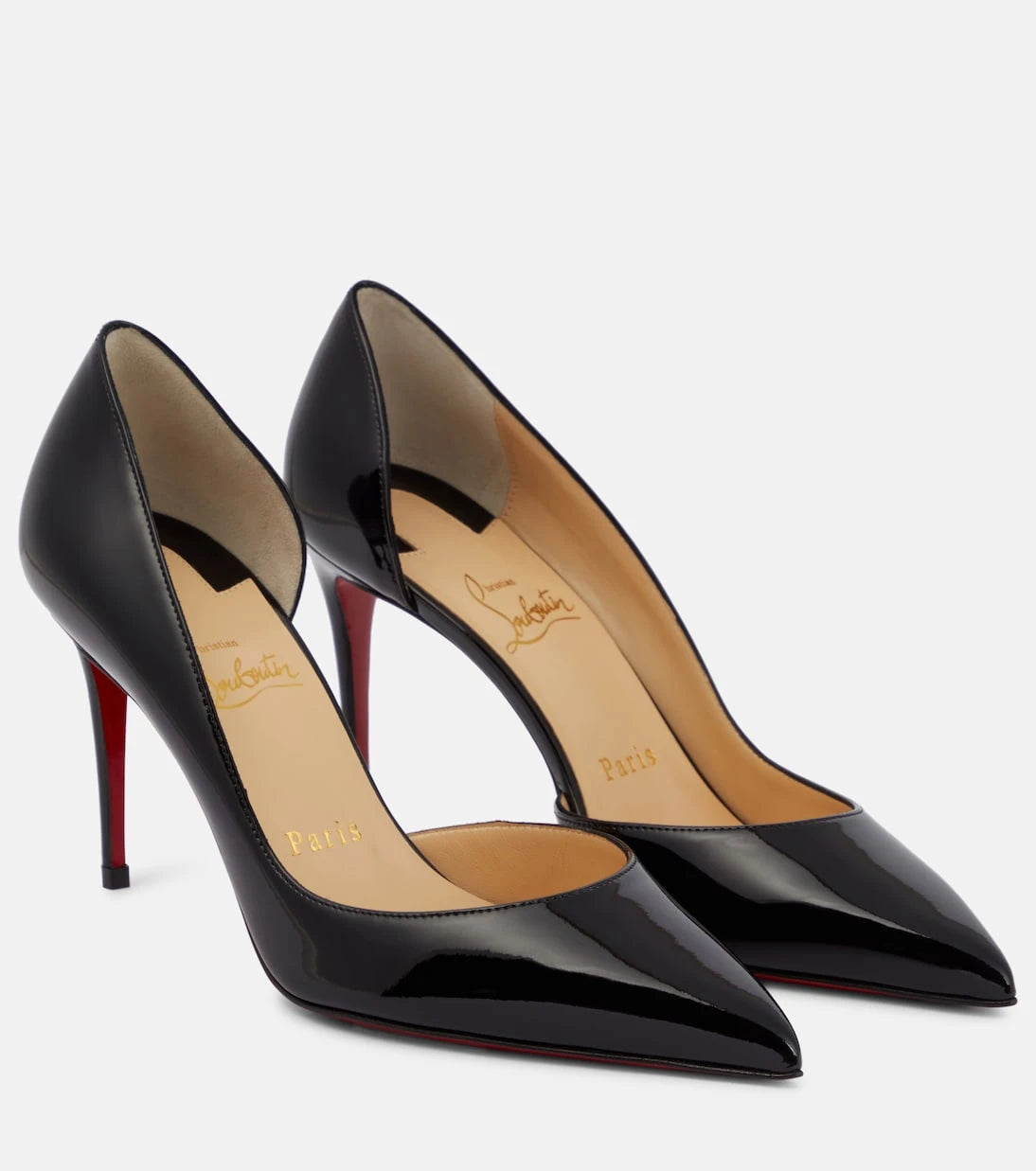 Christian Louboutin - Iriza 85 patent leather pumps