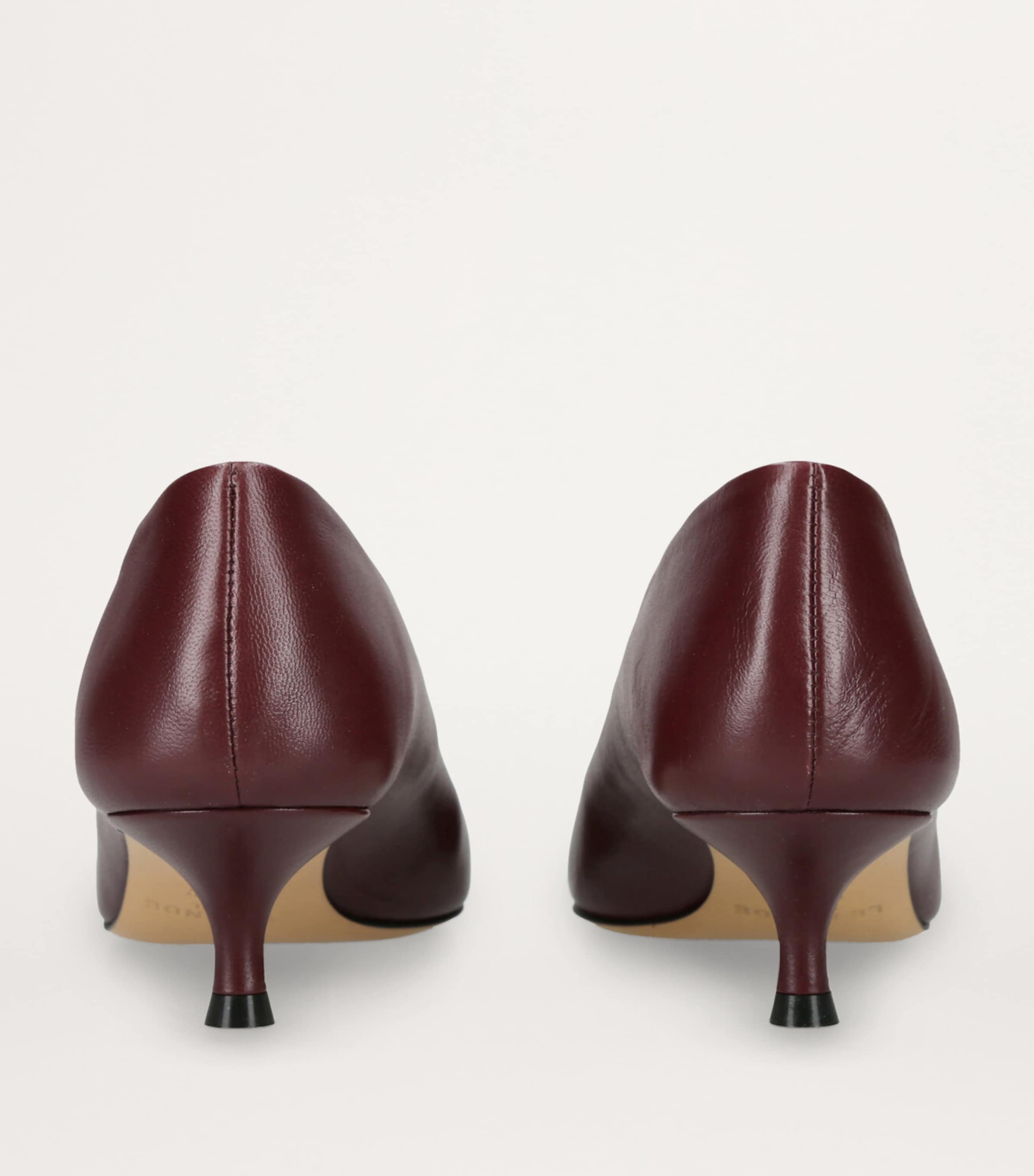 Le Monde Beryl Red Patent Leather Babouche Pumps 35