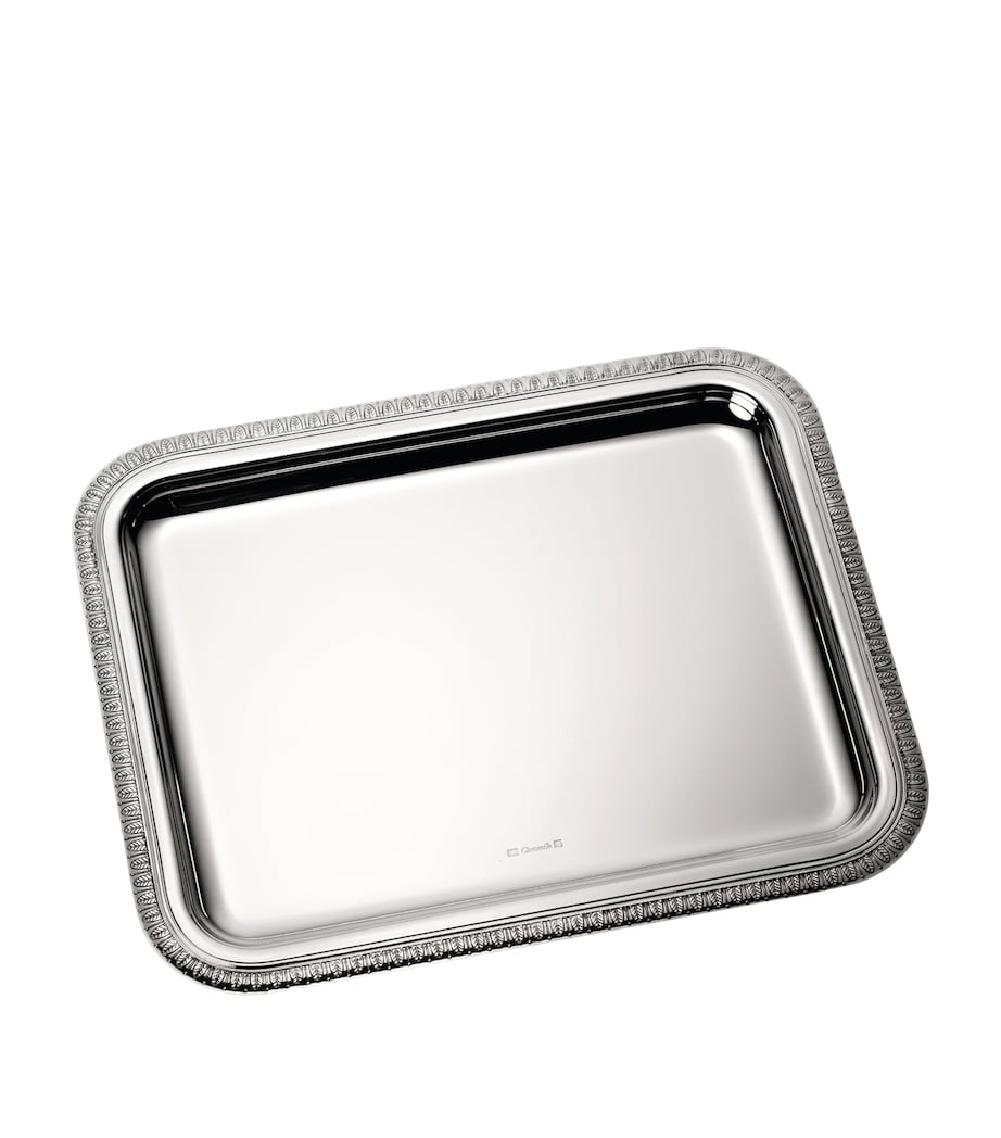 Christofle Silver-Plated Malmaison Tray (20cm x 16cm)