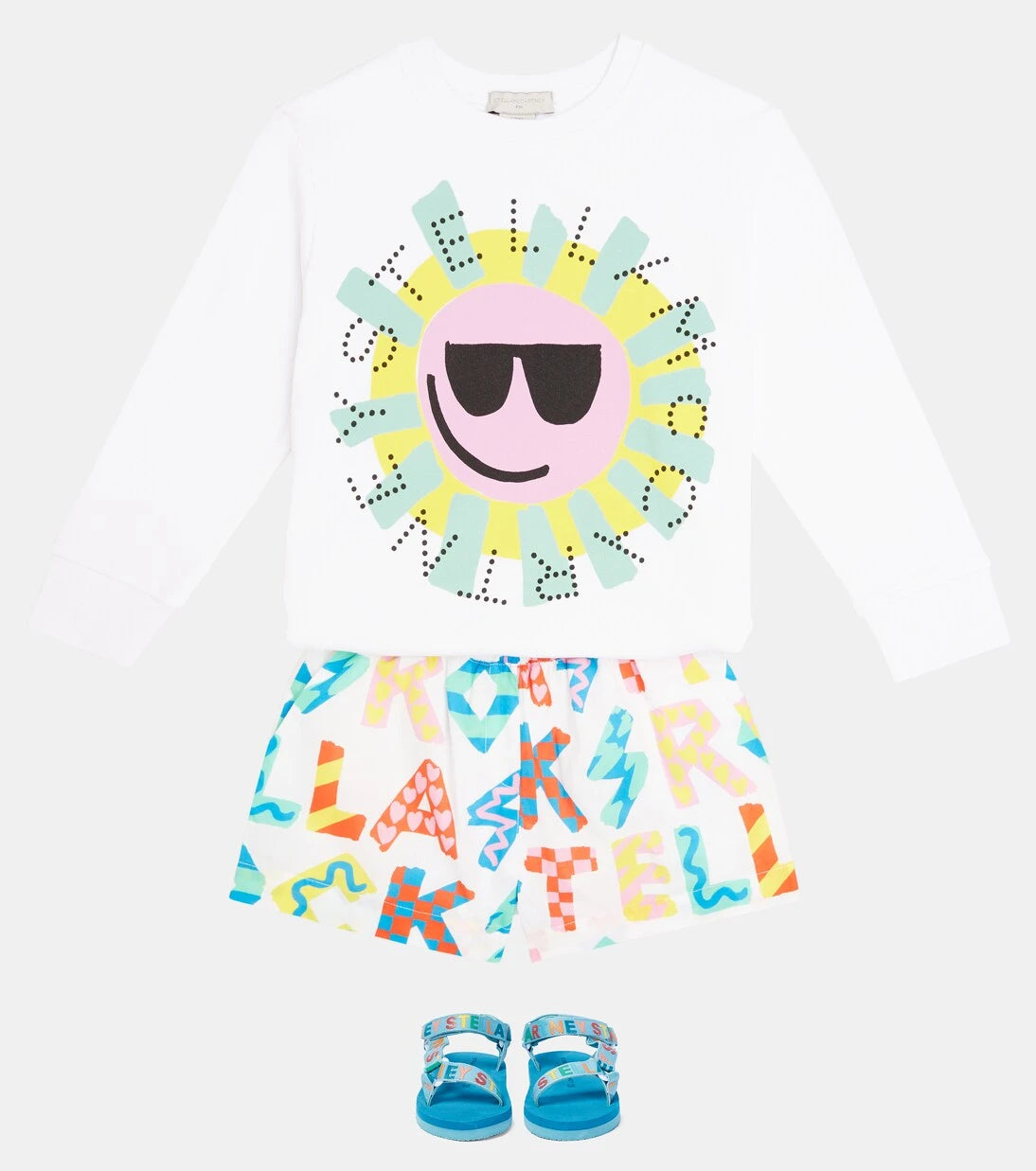 Stella McCartney Kids - Printed cotton jersey sweatshirt