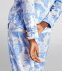 Desmond & Dempsey Blue Long Pyjama Set