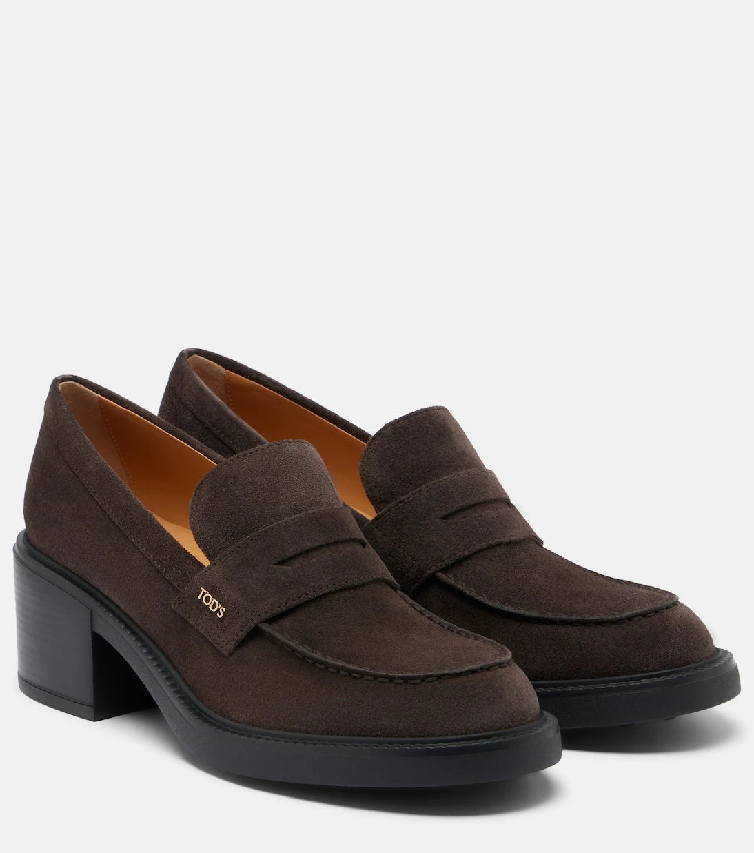 Tod's - Suede loafer pumps