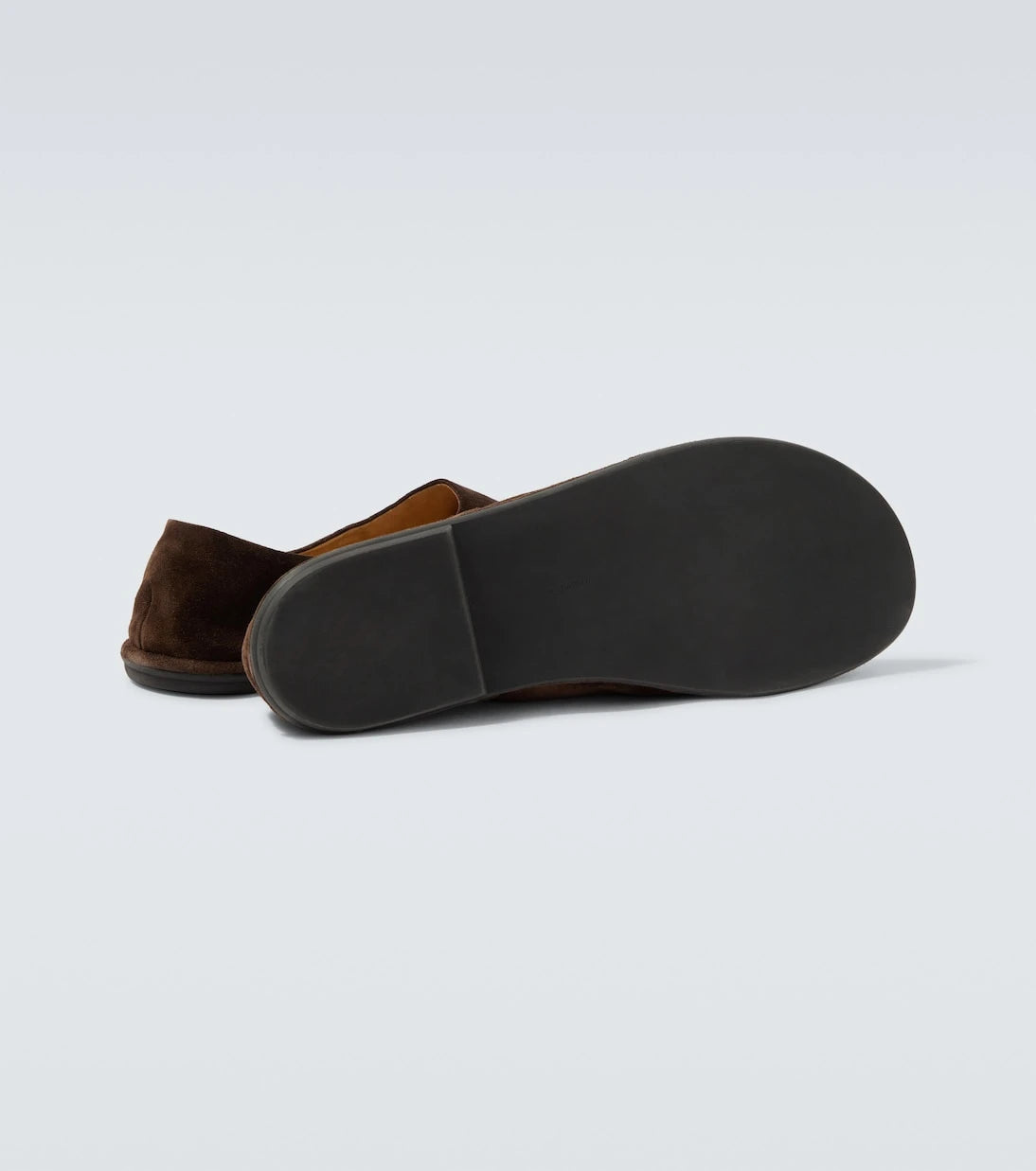 The Row - Canal suede slip-on shoes